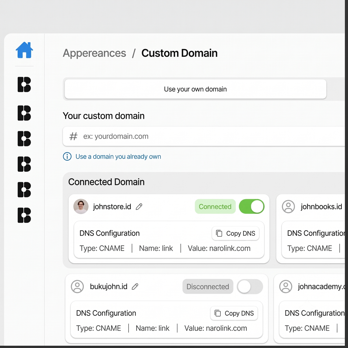 Custom Domain & SSL